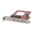 Miniatyrbillede 1 af 4: StarTech U.2 til PCIe-adapter til 2.5 U.2 NVMe SSD - SFF-8639 - x4 PCI Express 3.0