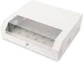 Miniatyrbillede 10 af 11: Digitus DN-19 04U-PB 19 tommer serverskab (BxHxD) 475 x 500 x 145 mm 3 U Grå-hvid (RAL 7035)