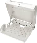 Miniatyrbillede 2 af 11: Digitus DN-19 04U-PB 19 tommer serverskab (BxHxD) 475 x 500 x 145 mm 3 U Grå-hvid (RAL 7035)