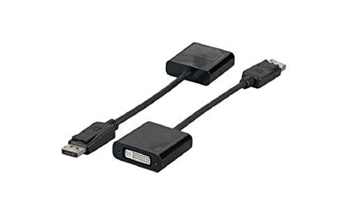 DisplayPort-adapter, DP han-til DVI 24+5 hun-adapter til tilslutning af DisplayPort-grafikkort til DVI-skærme DisplayPort v1.1-kompatibel Understøtter