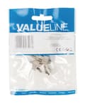 Miniatyrbillede 5 af 5: Valueline Vlsp40922m Uloddede Coax Connectors Coax Hun Metal