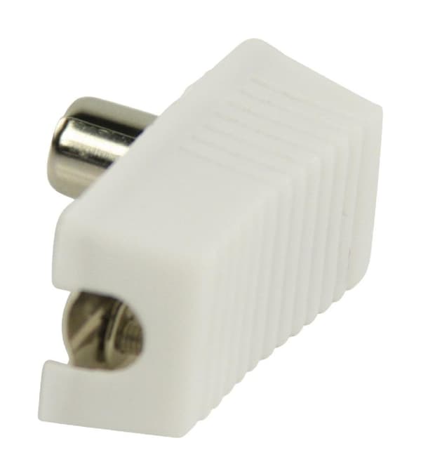 Valueline Vlsp40900w Vinklede Coax Connectors Coax Han Hvid
