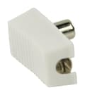 Miniatyrbillede 4 af 5: Valueline Vlsp40900w Vinklede Coax Connectors Coax Han Hvid