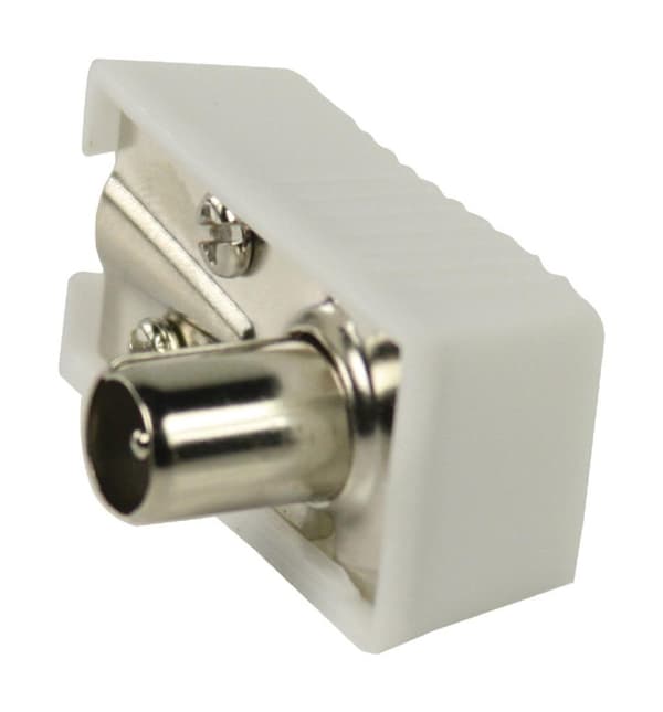 Valueline Vlsp40900w Vinklede Coax Connectors Coax Han Hvid