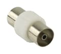 Pikkukuva 2 / 3: Valueline Vlsp40941w Coax Coupler Coax Female - Coax Female valkoinen