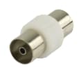 Pikkukuva 1 / 3: Valueline Vlsp40941w Coax Coupler Coax Female - Coax Female valkoinen