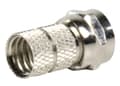 Miniatyrbillede 1 af 6: Valueline FC-001PROF F-stik Han Metal Sølv