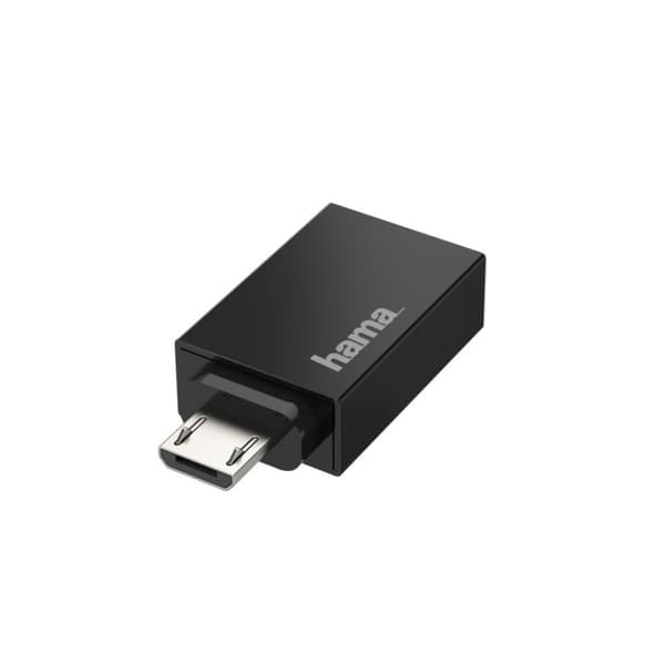 Hama USB OTG Adapter Micro USB stik - USB tilslutning USB 2.0 480 Mbit/s