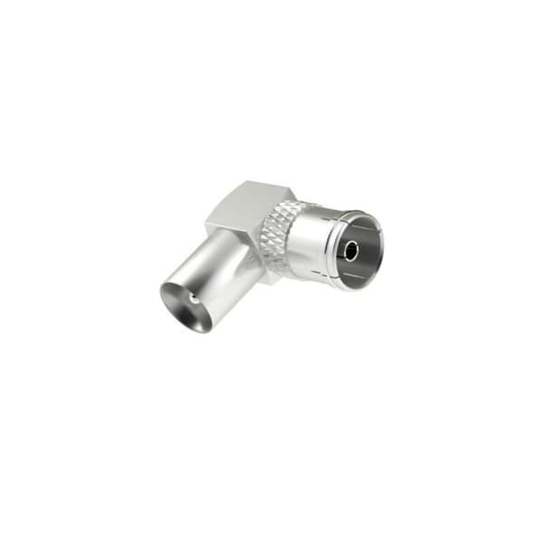 Hama Antennekabel Adapter Koaksialstik - Koaksialkobling 90&deg;