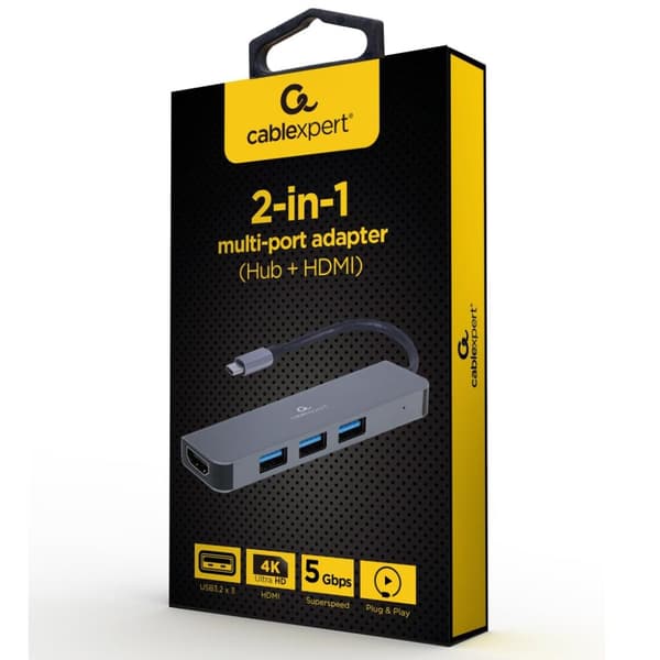 Cableexpert Gmb Usb-c Multi-port 2-i-1