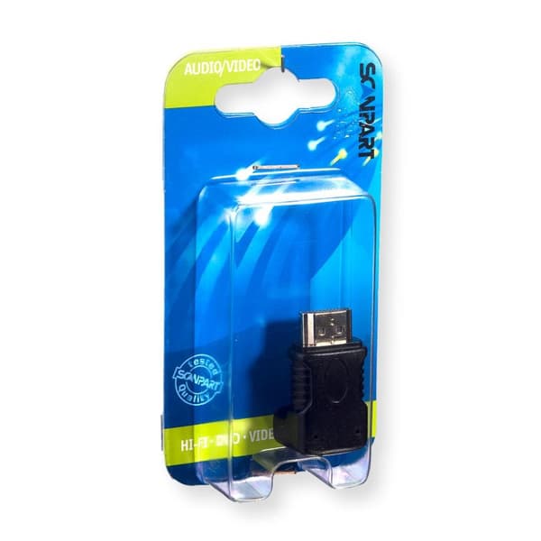 Scanpart Adapter Hdmi(f)-hdmi(m) Vinklet