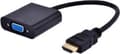Miniatyrbild 7 av 8: Gembird A-HDMI-VGA-03 videokabeladapter 0,15 m HDMI Typ A (Standard) VGA (D-Sub) Svart