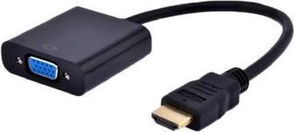 Gembird A-HDMI-VGA-03 videokabeladapter 0,15 m HDMI Typ A (Standard) VGA (D-Sub) Svart