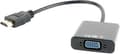 Miniatyrbild 8 av 8: Gembird A-HDMI-VGA-03 videokabeladapter 0,15 m HDMI Typ A (Standard) VGA (D-Sub) Svart