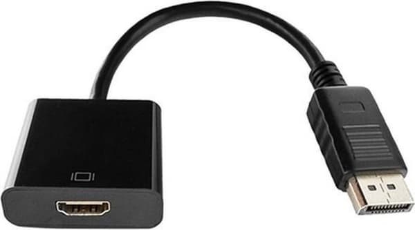 Gembird A-DPM-HDMIF-002 videokabeladapter 0,1 m DisplayPort HDMI Typ A (Standard) Svart