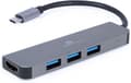 Pikkukuva 5 / 5: Gembird A-CM-COMBO2-01 USB Type-C 2-in-1 -moniporttisovitin (keskitin + HDMI)