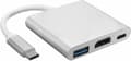 Pikkukuva 1 / 4: Gembird A-CM-HDMIF-02-SV USB-näytönohjain Hopea