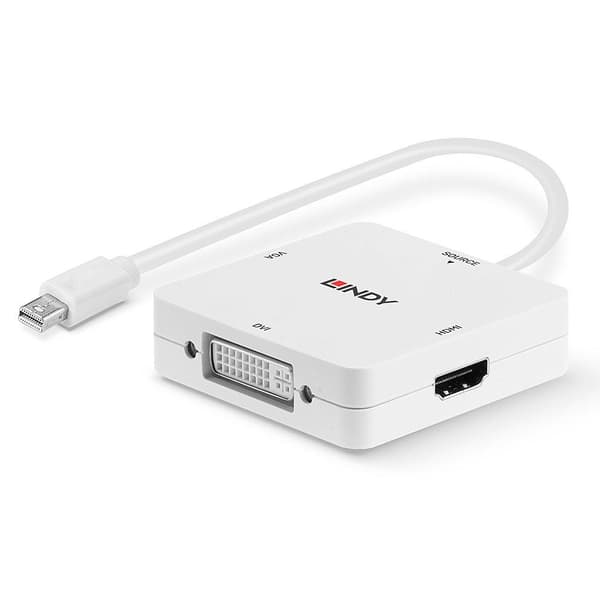 Lindy 41035 videokabel adapter 0,2 m Hvid
