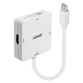 Miniatyrbillede 1 af 5: Lindy 41035 videokabel adapter 0,2 m Hvid