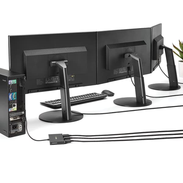 StarTech.com Multi Monitor Adapter and Splitter Mini DisplayPort 3x HDMI MST -keskittimeen