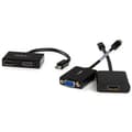 Miniatyrbild 4 av 5: StarTech.com A/V-reseadapter: 2-i-1 Mini DisplayPort till HDMI eller VGA-omvandlare