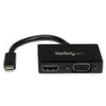 Miniatyrbild 1 av 5: StarTech.com A/V-reseadapter: 2-i-1 Mini DisplayPort till HDMI eller VGA-omvandlare
