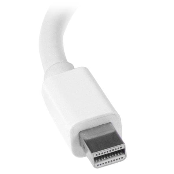 StarTech.com A/V-reseadapter: 2-i-1 Mini DisplayPort till HDMI eller VGA-omvandlare Vit