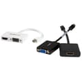 Miniatyrbild 4 av 5: StarTech.com A/V-reseadapter: 2-i-1 Mini DisplayPort till HDMI eller VGA-omvandlare Vit