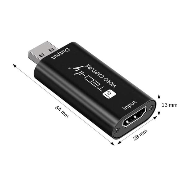 Techly I-USB-VIDEO-1080TY videosignaalimuunnin 1920 x 1080 pikseliä