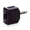 Miniatyrbillede 2 af 2: Scanpart Adapter 2x3,5(f)-3,5(m) Stereo