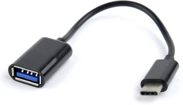 Gembird AB-OTG-CMAF2-01 USB 2.0 OTG Typ-C adapterkabel (CM/AF), blisterförpackning