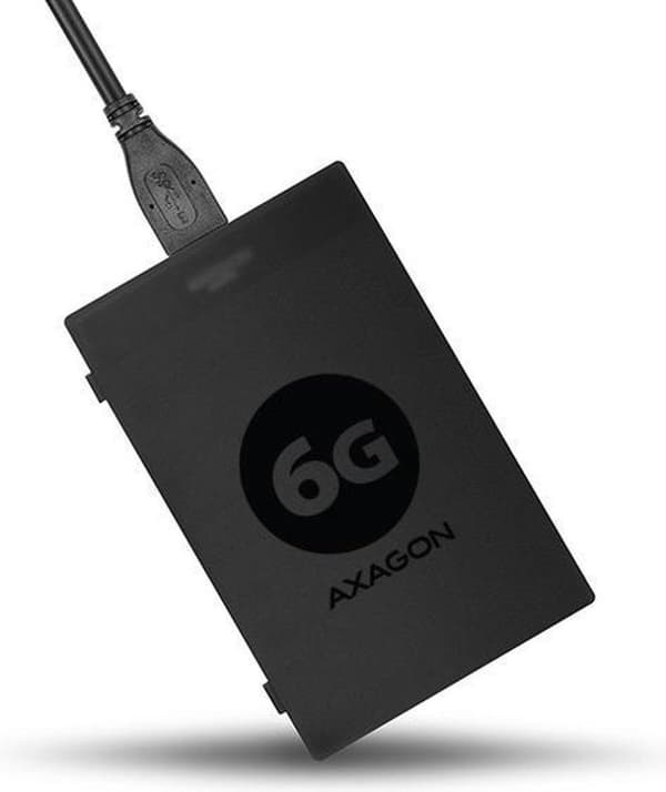 Axagon ADSA-1S6 kabelinterface/kønsadapter USB 3.0 Micro B SATA Sort (ADSA-1S6)