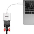 Miniatyrbild 5 av 5: Lindy - Videoadapter - Mini DisplayPort (M) till HD-15 (VGA) (W) - DisplayPort 1.2 - 1.6m - stöder 1920 x 1080 vid 60 Hz - vit (38317)