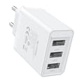 Miniatyrbild 2 av 3: Alimentator retea Vention, 36W, 3 x USB-A, alb, "FEAW0-EU" (timbru verde 0.18 lei) - 6922794761582