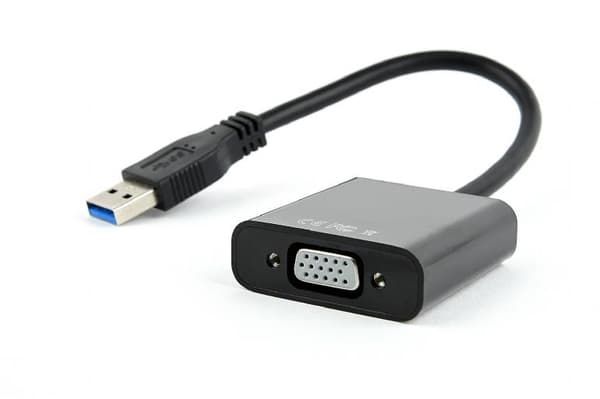 Adapter USB 3.0 -> VGA czarny Sort
