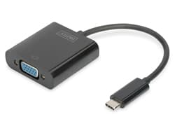 DIGITUS - external video adapter - black Svart