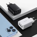 Miniatyrbillede 7 af 11: Baseus Compact  Wall Charger 3 x USB /  17w