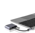 Miniatyrbillede 3 af 3: RoGer USB-C Multimedia Adapter HDMI 4K@30Hz / VGA 1080p / USB 3.0 / USB-C PD