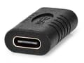Miniatyrbild 1 av 3: NEDIS USB adaptér/ USB 3.2 Gen 2/ USB-C zásuvka/ USB-C zásuvka/ 10 Gbps/ černý