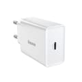 Miniatyrbillede 2 af 11: Baseus Travel Charger Speed Mini 1C Quick Charger 20W EU White (CCFS-SN02)