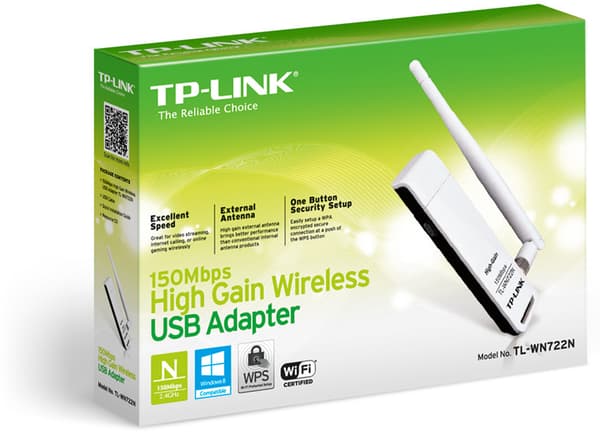 TP-Link TL-WN722N network card WLAN 150 Mbit/s