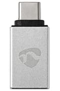 Miniatyrbillede 2 af 3: NEDIS PROFIGOLD USB-C/USB 3.2 Gen 1 adaptér/ USB-C zástrčka - USB-A zásuvka/ hliník/ stříbrný/ BOX