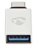 Miniatyrbillede 1 af 3: NEDIS PROFIGOLD USB-C/USB 3.2 Gen 1 adaptér/ USB-C zástrčka - USB-A zásuvka/ hliník/ stříbrný/ BOX