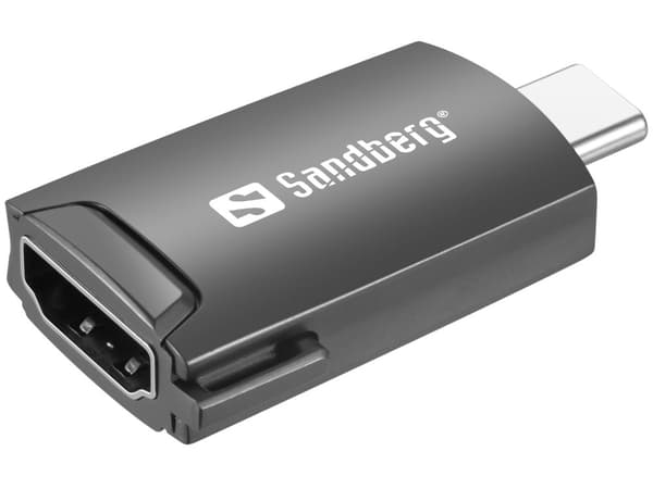 Sandberg 136-34 USB-C to HDMI Dongle Svart