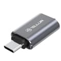 Miniatyrbild 2 av 3: Tellur USB-C to USB-A M/F Adapter 10Gbps, 3A Aluminum Alloy