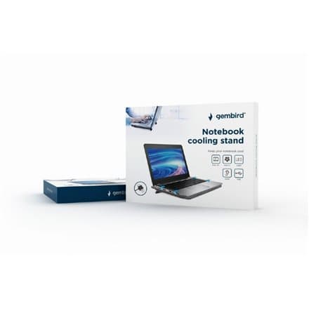 Gembird Notebook Cooling Stand NBS-1F15-04