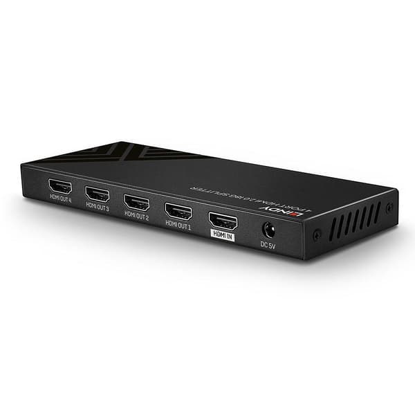 Lindy 4 Port HDMI 2.0 18G Splitter "LY-38236" (timbru verde 0.18 lei)