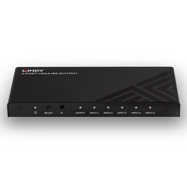 Lindy 5 Port HDMI 18G Switch "LY-38233" (timbru verde 0.18 lei)