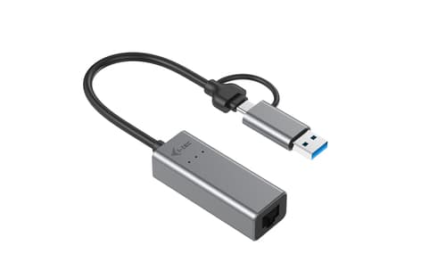 USB-C Metal 2.5Gb ps Ethernet Adapter Grå