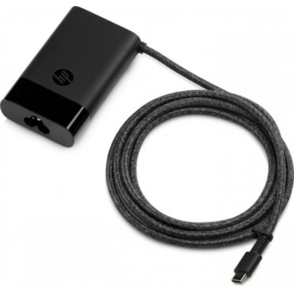 HP USB-C 65W Laptop Charger Sort